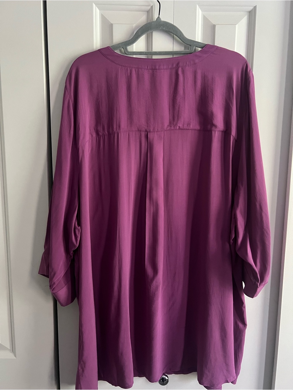 Pennington’s 4x purple tunic blouse - Picture 2 of 7